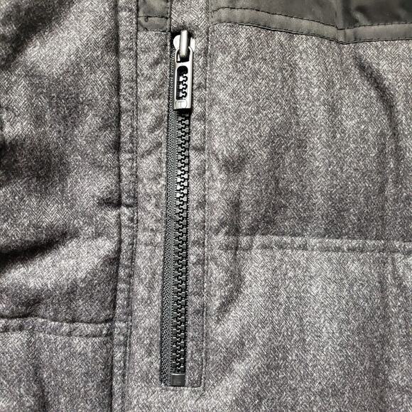 Tumi T-Tech Men's Size Large Down Filled Coat Quilted L8GRB Black *Missing Hood* - Picture 3 of 16